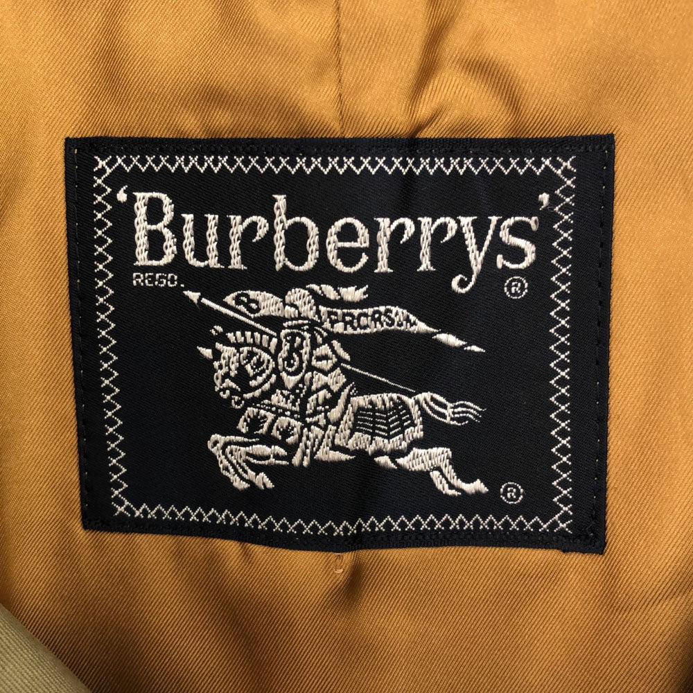 Burberrys バーバリーズ 90s ステンカラーコート 170-92 カーキ オールド メンズ