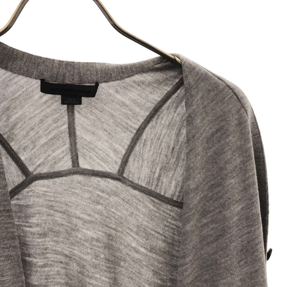 Alexander Wang アレキサンダーワン 長袖 ニットカーディガン XS グレー レディース