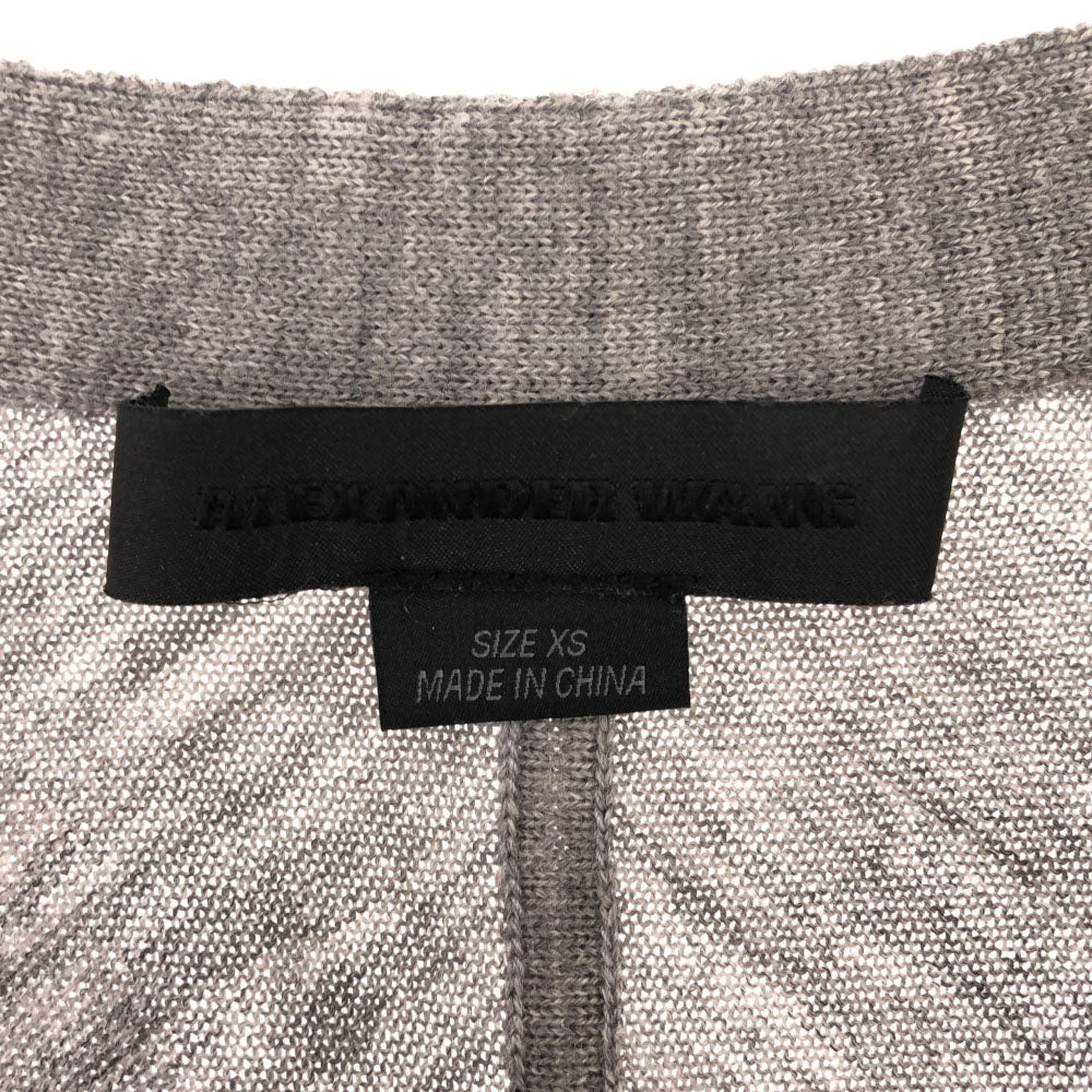 Alexander Wang アレキサンダーワン 長袖 ニットカーディガン XS グレー レディース