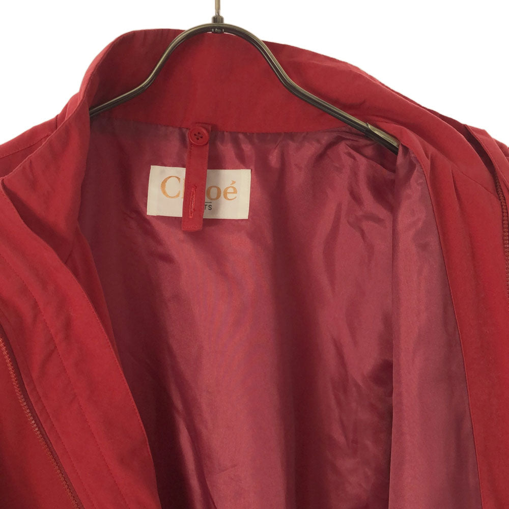 Chloe クロエ スポーツ ジップジャケット L レッド SPORTS レディース