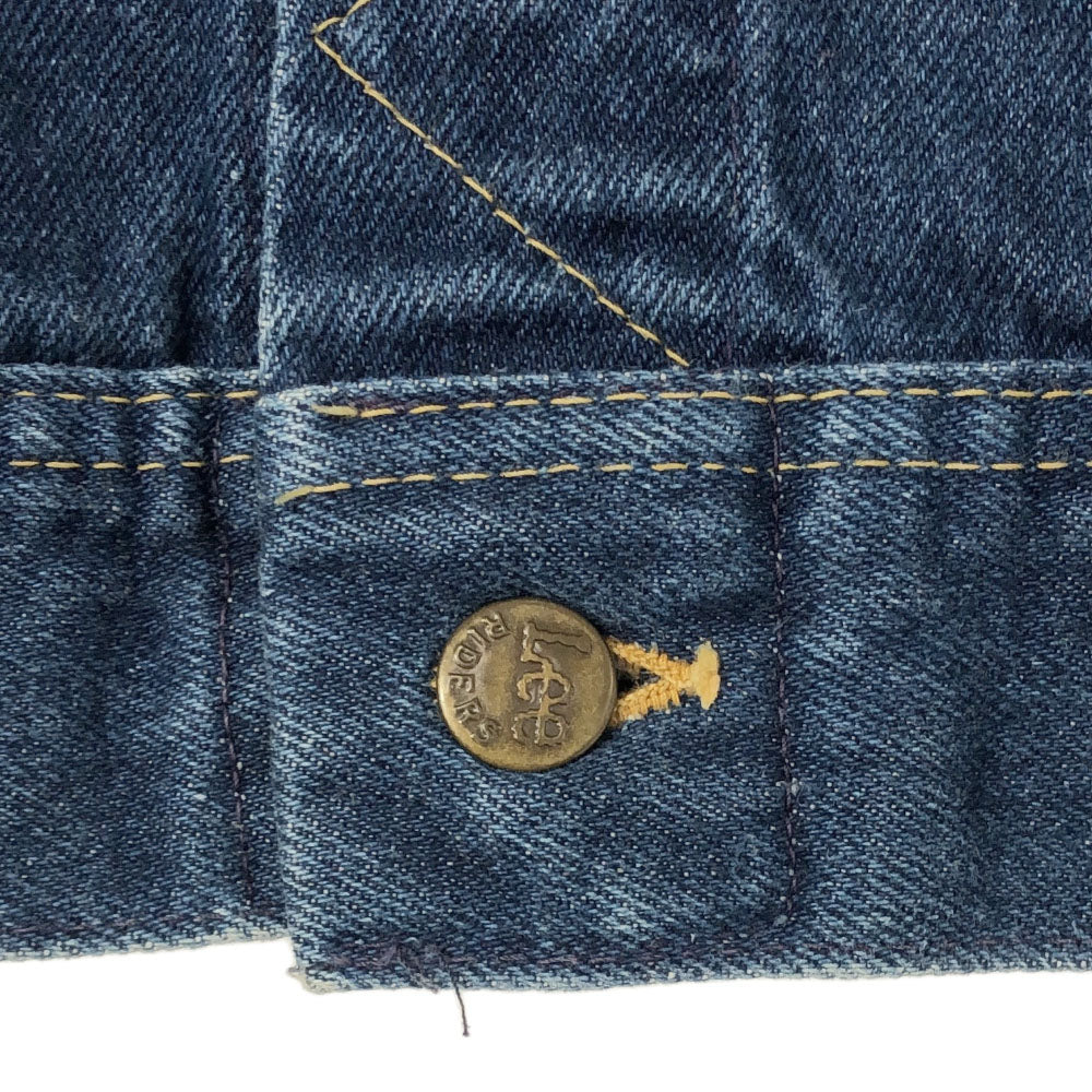 リー 80s USA製 PATD-153438 デニムジャケット 18 Lee ジージャン オールド ヴィンテージ レディース