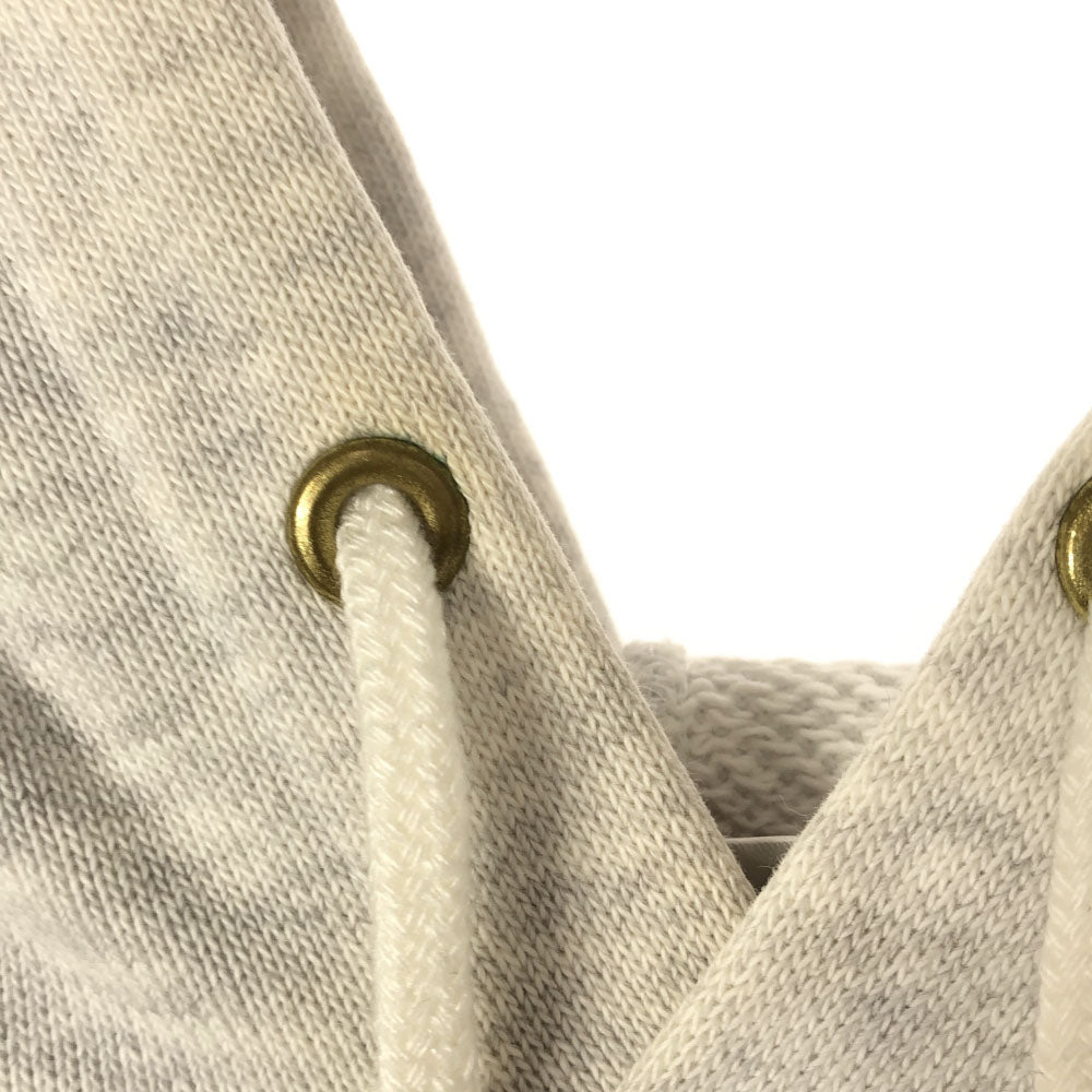 NIKE ナイキ 90s 白タグ ロゴプリント 長袖 スウェットパーカー M グレー トレーナー プルパーカー オールド メンズ