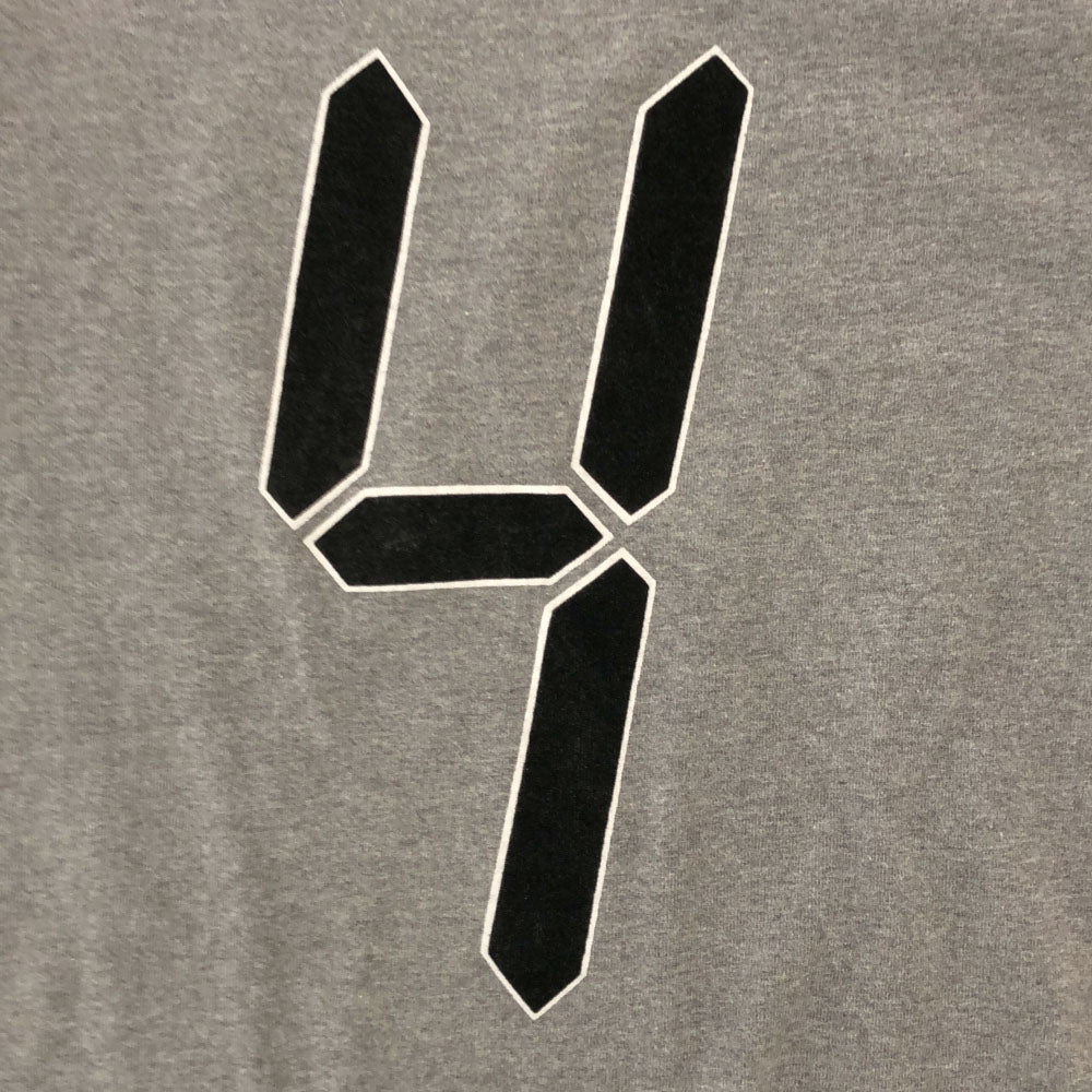 SPORTMAX スポーツマックス イタリア製 長袖 Vネック Tシャツ M グレー ロンT メンズ