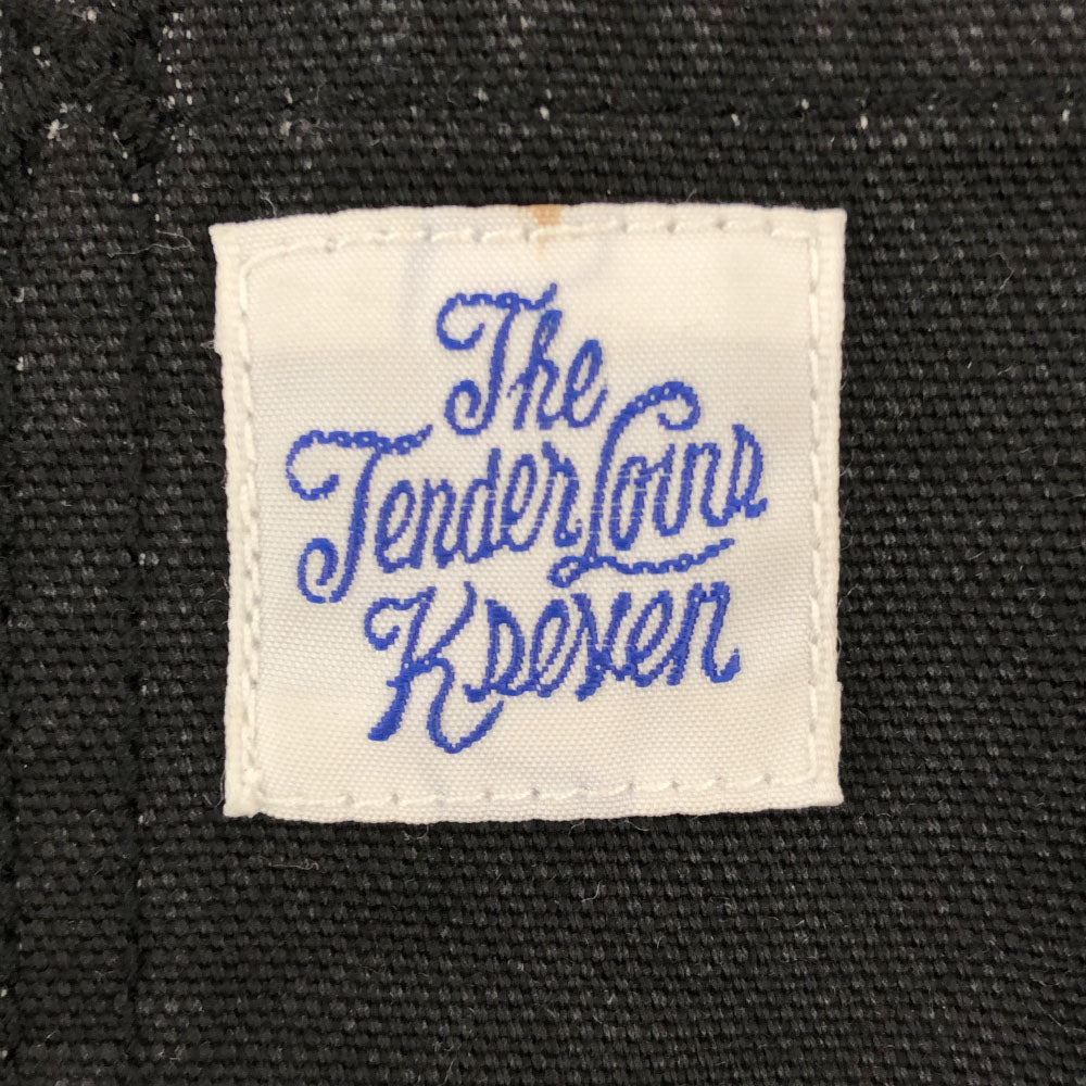 テンダーロイン 日本製 長袖 ダック地 カバーオール XS ブラック TENDERLOIN ワークジャケット メンズ