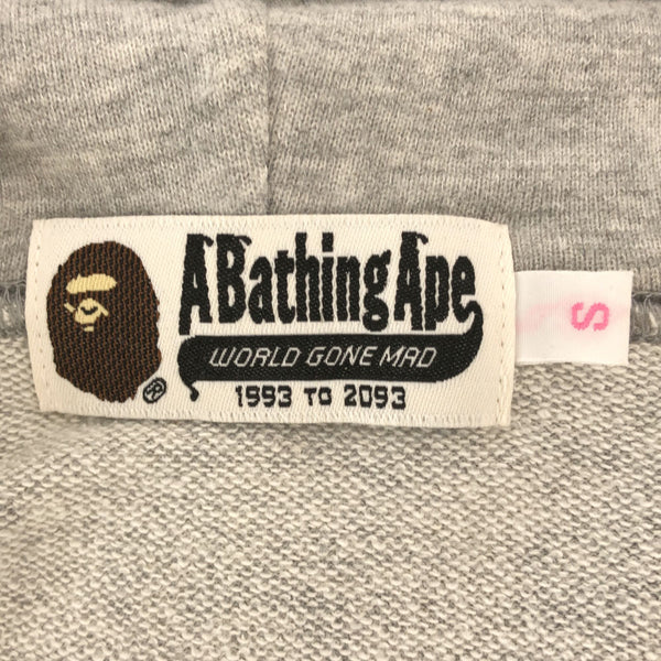 アベイシングエイプ 日本製 長袖 パーカー S グレー A BATHING APE プルパーカー トレーナー メンズ