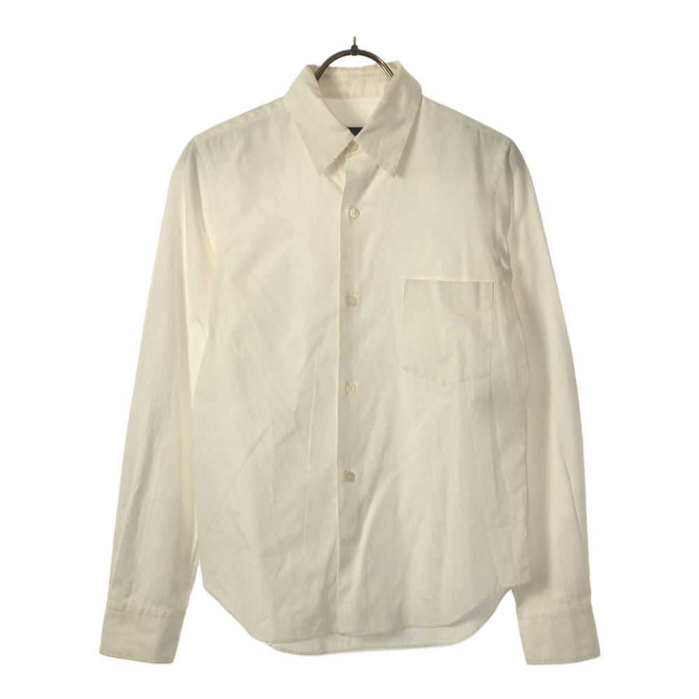 コムデギャルソン AD2000 日本製 長袖 コットンシャツ S ホワイト COMME des GARCONS オールド レディース