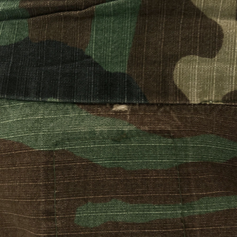 US ARMY アメリカ軍 80s DLA 迷彩 カモファティーグジャケット ミリタリージャケット カーキ系 リップストップ メンズ