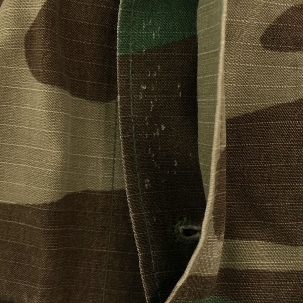 US ARMY アメリカ軍 80s DLA 迷彩 カモファティーグジャケット ミリタリージャケット カーキ系 リップストップ メンズ