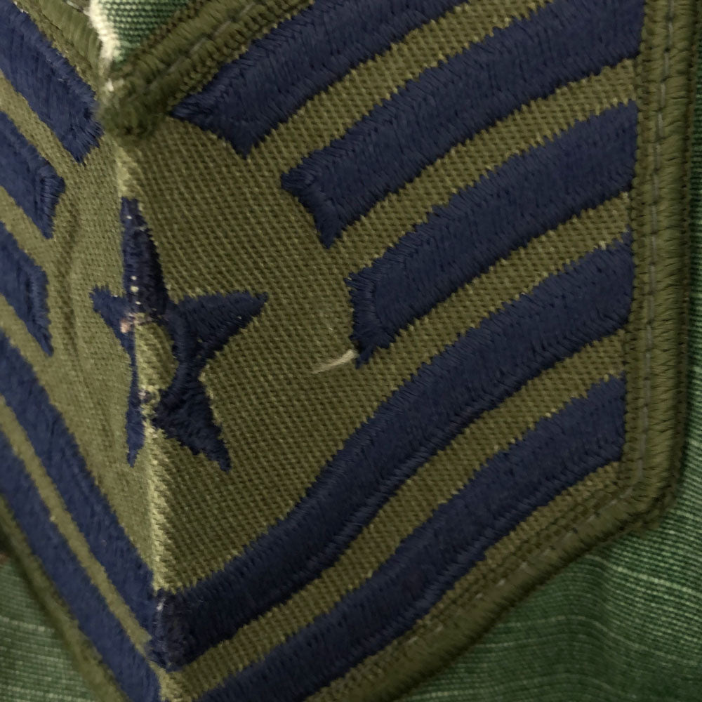 US ARMY アメリカ軍 80s DLA 迷彩 カモファティーグジャケット ミリタリージャケット カーキ系 リップストップ メンズ