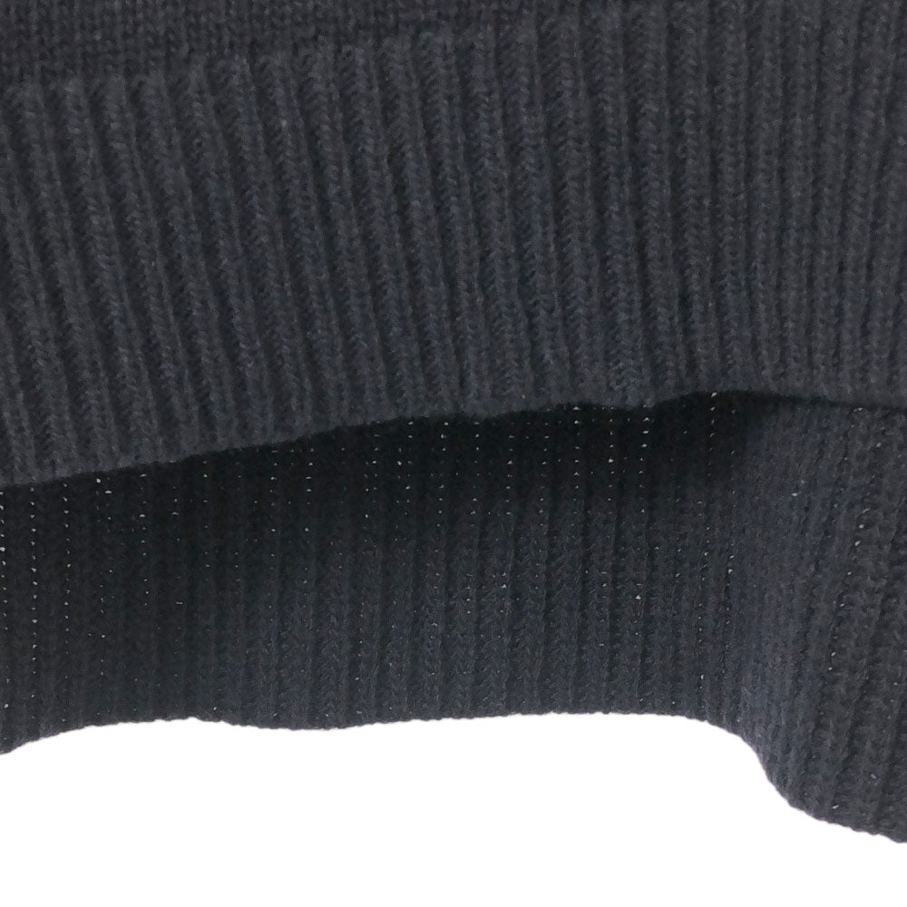 LACOSTE ラコステ ウールブレンド 長袖 タートルネック セーター 36 ネイビー ニット レディース