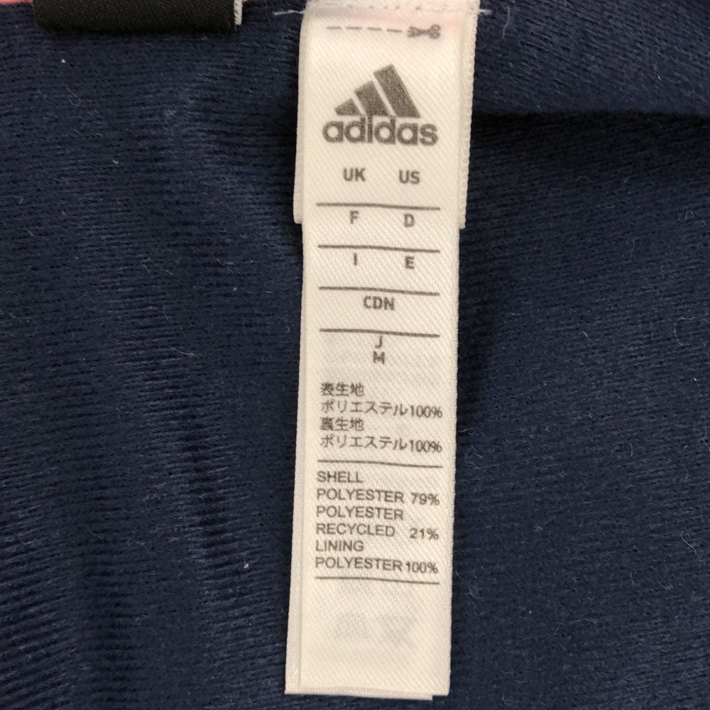 アディダス トレーニング ウインドブレーカー M ピンク系 adidas 裏トリコット レディース