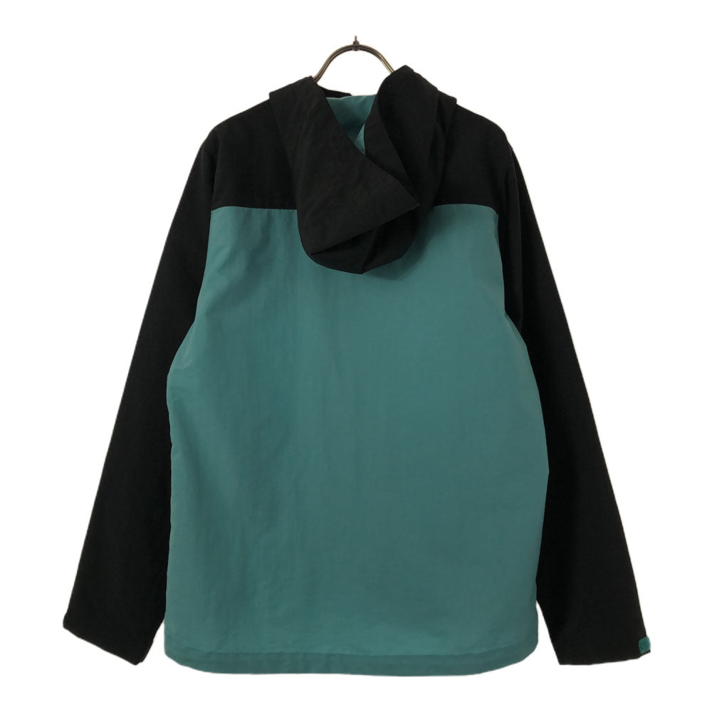 Columbia コロンビア ロゴプリント ナイロンジャケット M ブラック×グリーン系 アウトドア ヴィザヴォナパス ジャケット メンズ