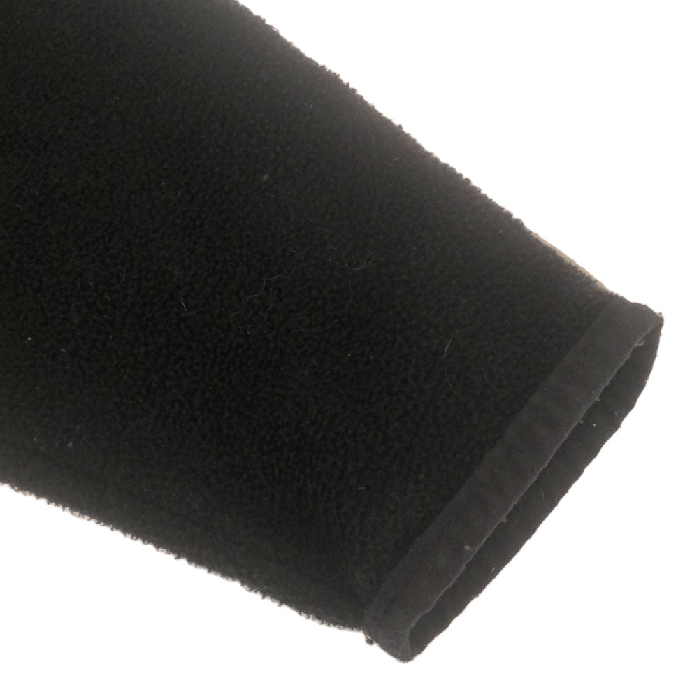 NIKE ナイキ ロゴ刺繍 フリースジャケット M ブラック レディース