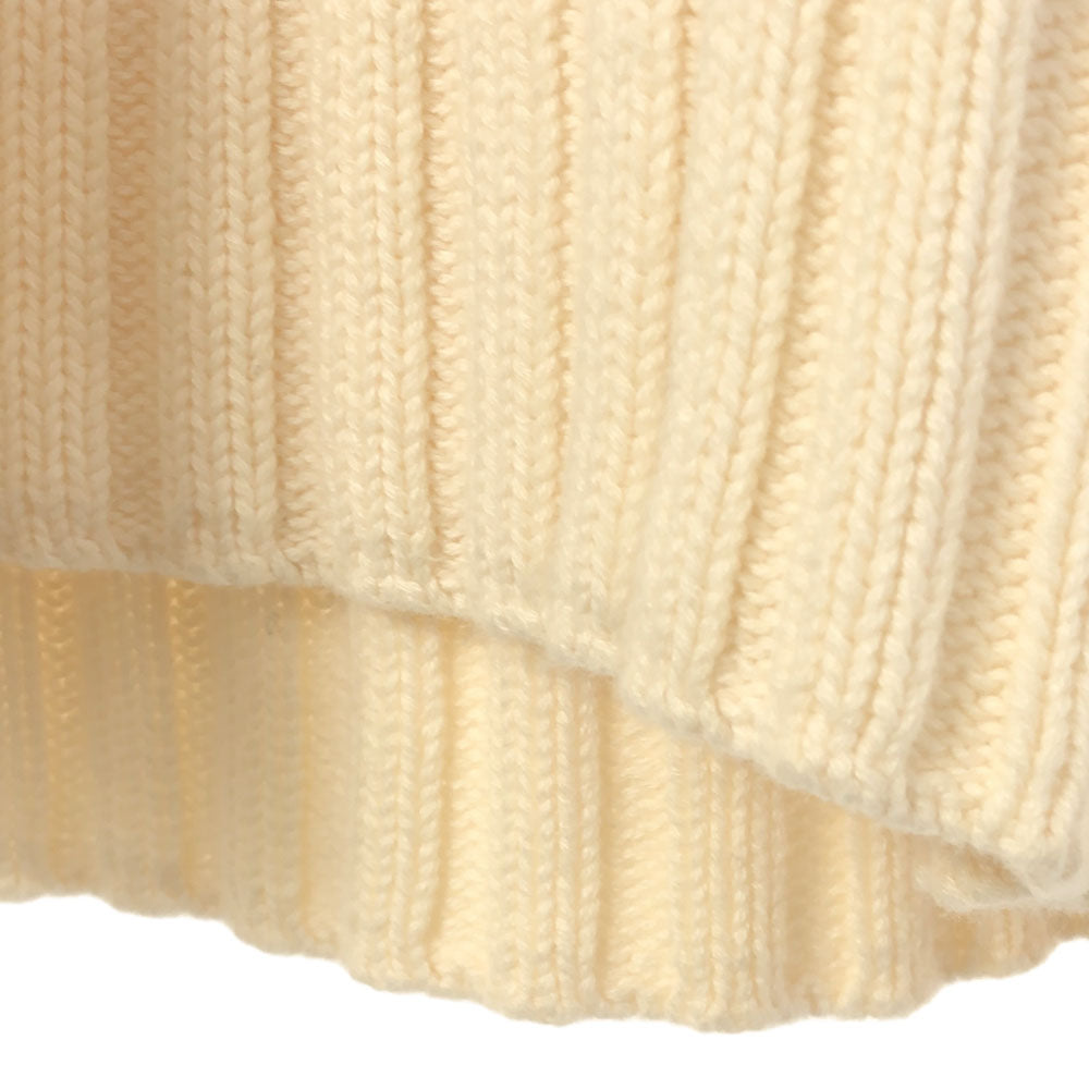 LAUREN RALPH LAUREN ローレンラルフローレン 長袖 ニット パーカー M ホワイト セーター レディース