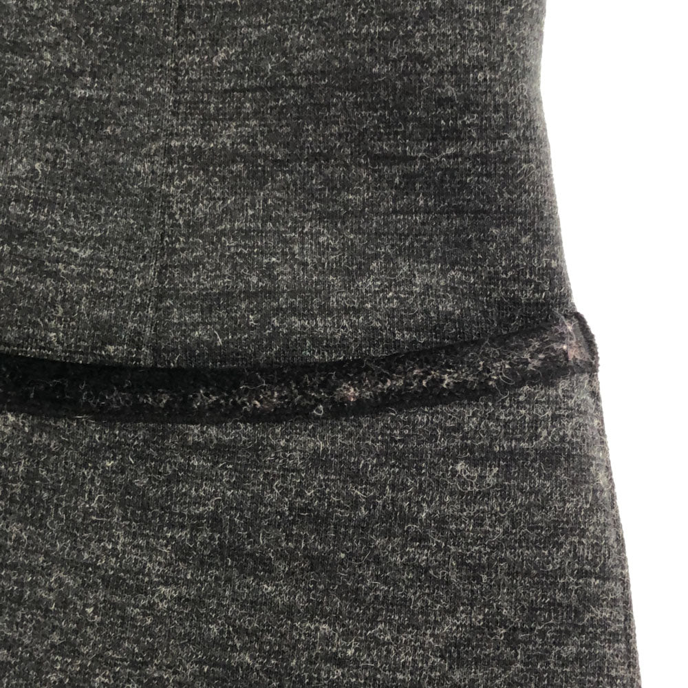 フレッドぺリー 日本製 ブローチ付き テーラードジャケット S グレー系 裏ストライプ レディース