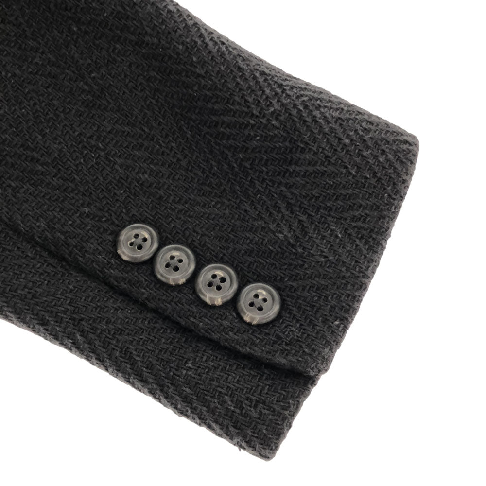 RALPH LAUREN ラルフローレン 日本製 ウールブレンド テーラードジャケット 11 ブラック レディース