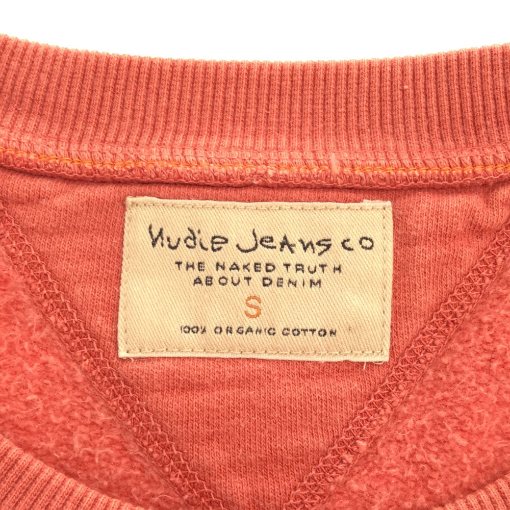 ヌーディージーンズ 長袖 トレーナー S ピンク系 Nudie Jeans スウェット メンズ