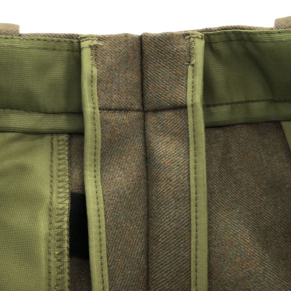イギリス軍 90s CP/8405-99-869-4222 ウール スラックスパンツ W84 カーキ British Army トラウザー コールド オールド ヴィンテージ メンズ