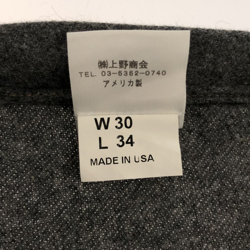 DILLO ディロ USA製 ウールパンツ w30 グレー メンズ