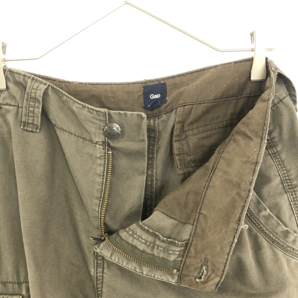 ギャップ カーゴショートパンツ 79 カーキ GAP ハーフパンツ メンズ