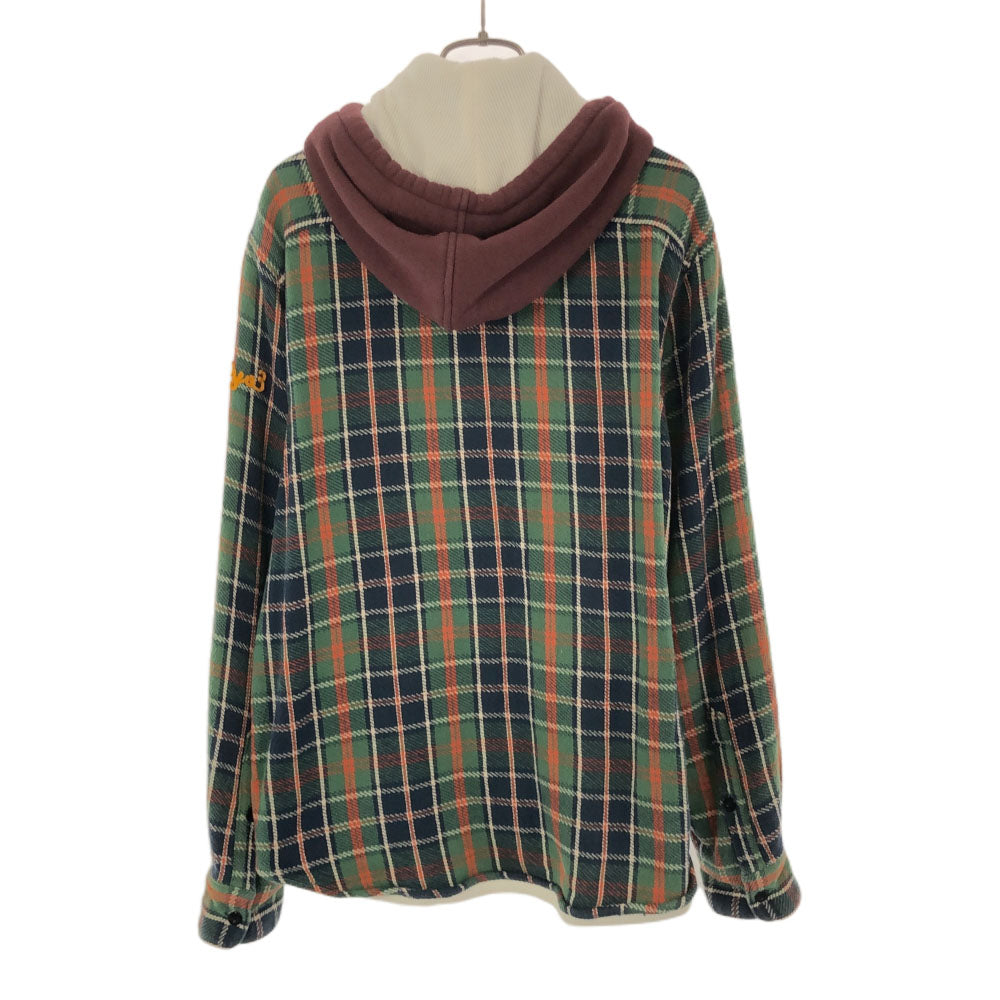 FAT エフエーティー チェック柄 ジャケット SKINNY グリーン系 パーカー メンズ
