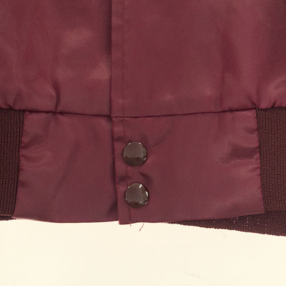 WESTARK ウエストアーク 90s USA製 プリント ナイロン スタジャン XL パープル系 ジャケット オールド メンズ