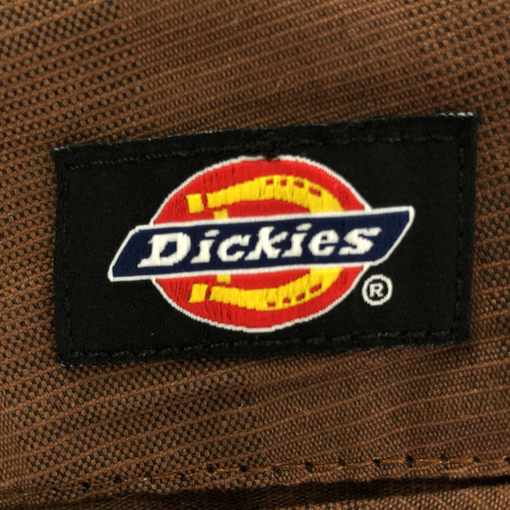 ディッキーズ ブロックチェック ショートパンツ w40 ブラウン Dickies メンズ