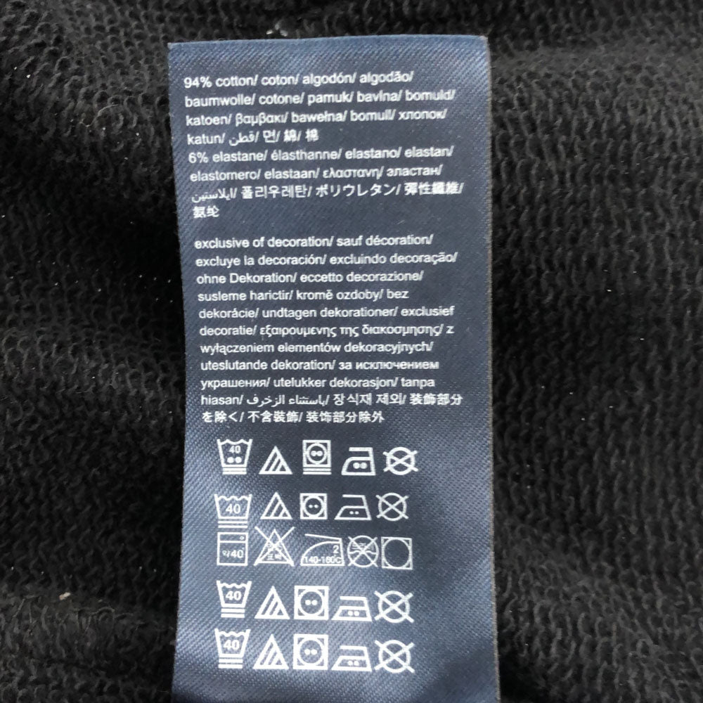 TOMMY JEANS トミージーンズ モンキータイムコラボ ワッペン 長袖 スウェットパーカー M ブラック MONKEY TIME TOMMY HILFIGER メンズ