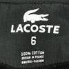 ラコステ 長袖 ジップジャケット 6 ブラック LACOSTE メンズ