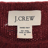 ジェイクルー ウール 長袖 セーター S レッド J.CREW ニット メンズ