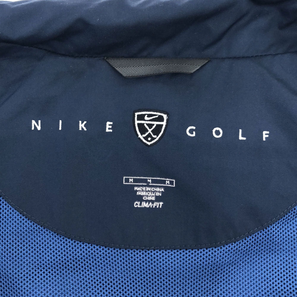 ナイキゴルフ ゴルフ 長袖 ジップジャケット M ネイビー NIKE GOLF 裏メッシュ メンズ