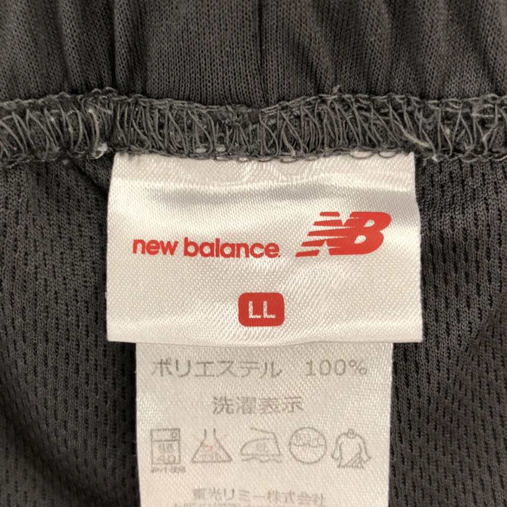 ニューバランス トレーニング ショートパンツ LL チャコールグレー NEW BALANCE メンズ