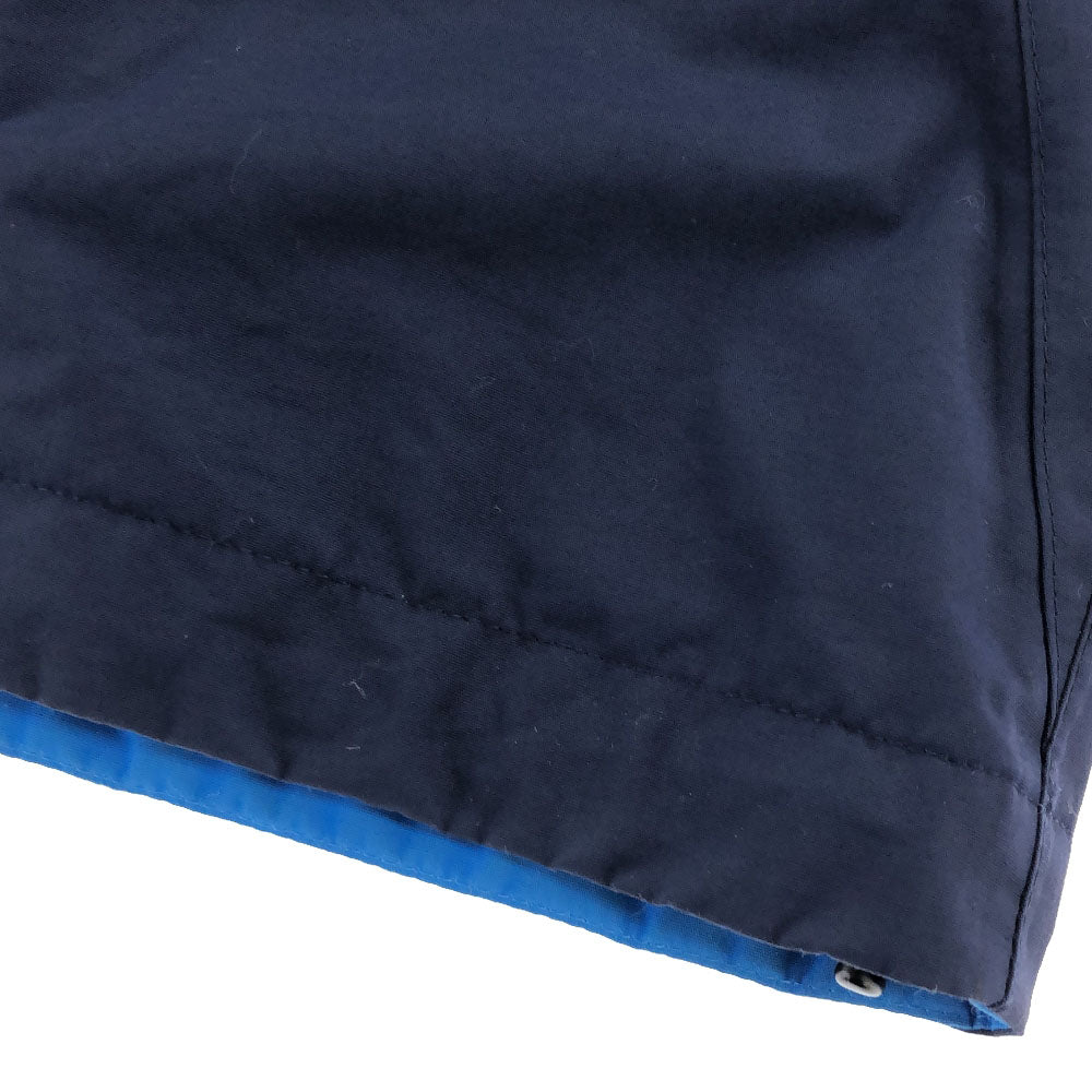 ザノースフェイス NP61240 ロゴ刺繍 スクープ ジャケット S ネイビー THE NORTH FACE アウトドア 裏メッシュ ダブルフラップ ナイロン メンズ