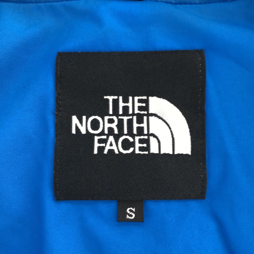 ザノースフェイス NP61240 ロゴ刺繍 スクープ ジャケット S ネイビー THE NORTH FACE アウトドア 裏メッシュ ダブルフラップ ナイロン メンズ