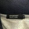 バーバリーブラックレーベル 三陽商会 スウェット ジップジャケット 3 グレー BURBERRY BLACK LABEL メンズ