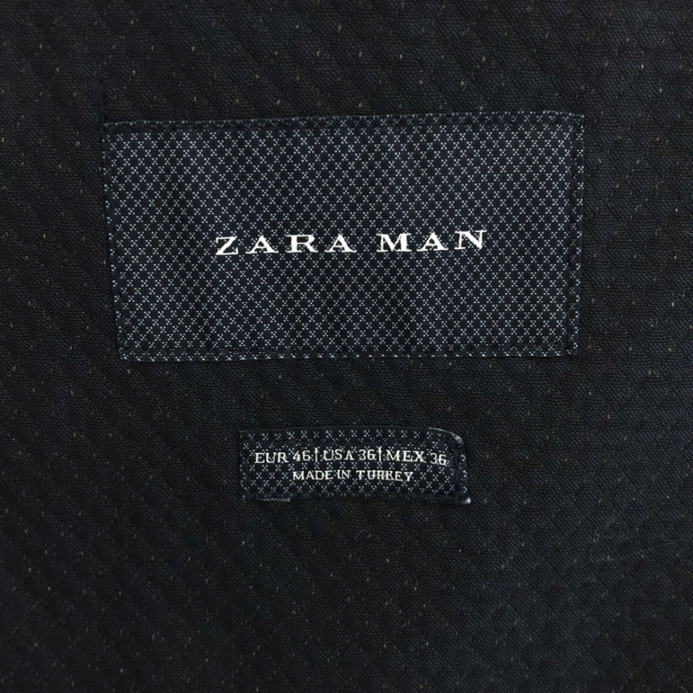 ザラマン テーラードジャケット 36 ネイビー ZARA MAN メンズ