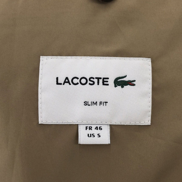 ラコステ テーラードジャケット S ベージュ LACOSTE メンズ