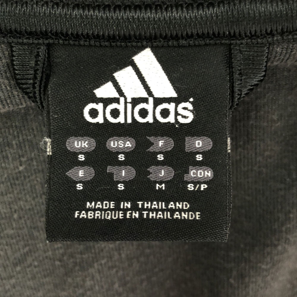 アディダス 3ライン 長袖 ベロア ジップジャケット M ブラウン adidas メンズ