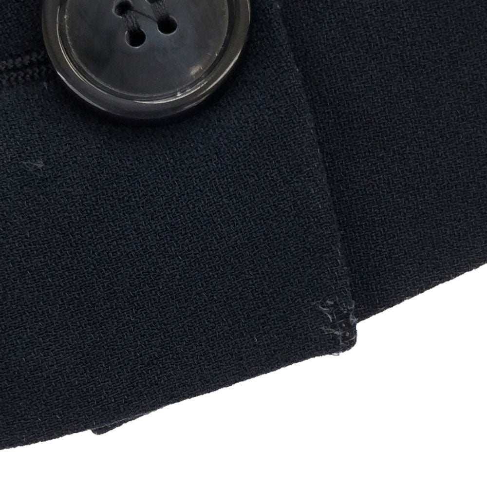 Emporio Armani エンポリオアルマーニ イタリア製 長袖 テーラードジャケット 36 ネイビー レディース