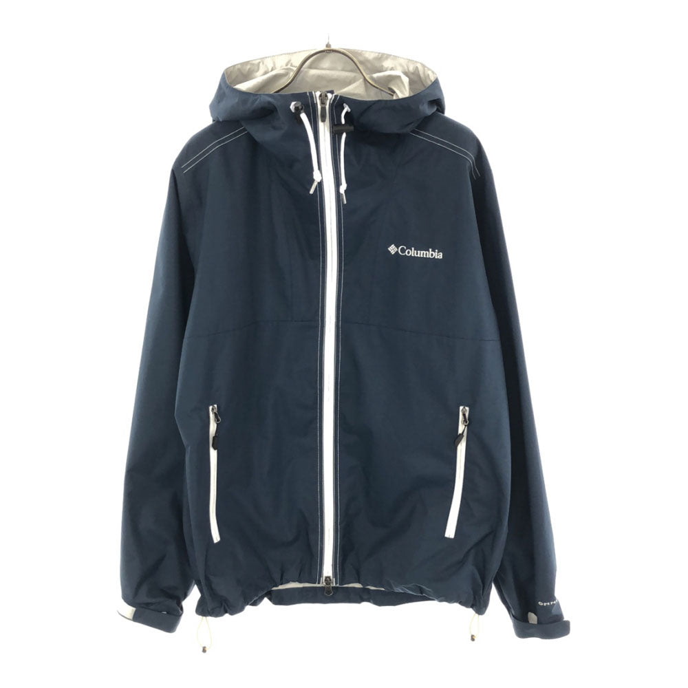コロンビア PM0162 長袖 ナイロン ジップパーカー M ネイビー系 Columbia アウトドア メンズ