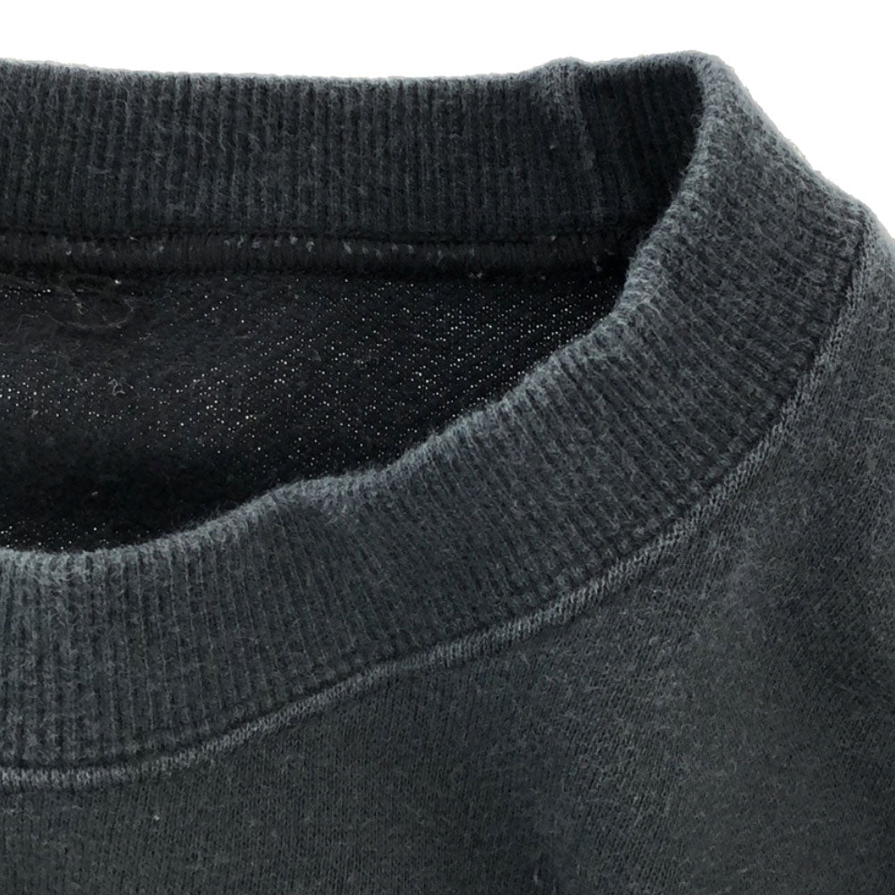 アンブロ ロゴ刺繍 長袖 スウェット トレーナー M ブラック umbro スポーツ メンズ