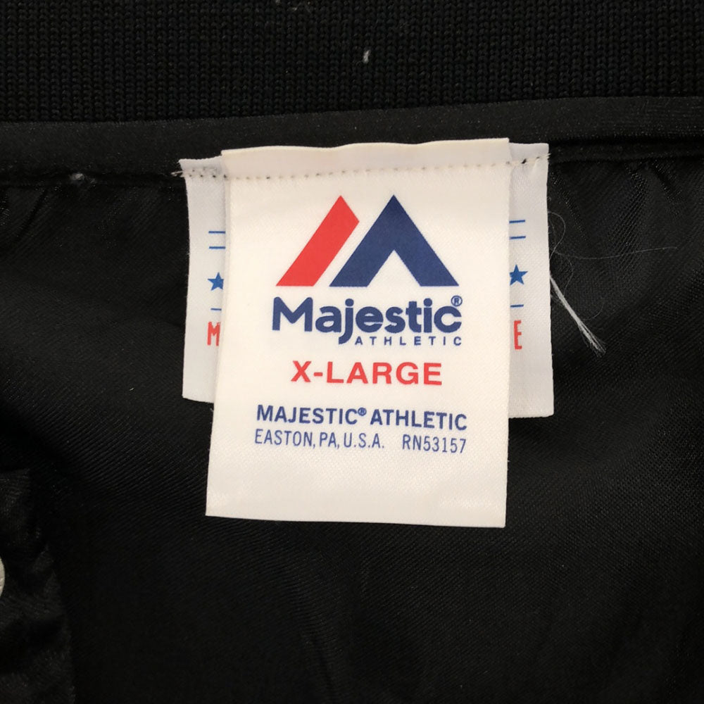 Majestic マジェスティック 大谷翔平 エンゼルス プリント 野球 スタジャン XL ブラック ブルゾン ジャケット メンズ