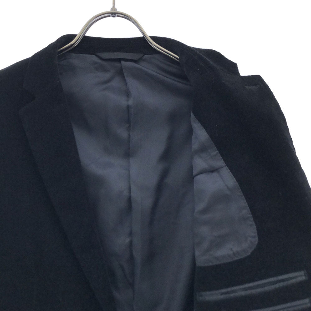 DKNY DONNA KARAN NEW YORK ダナキャランニューヨーク 日本製 コーデュロイ テーラードジャケット M ブラック DKNY メンズ
