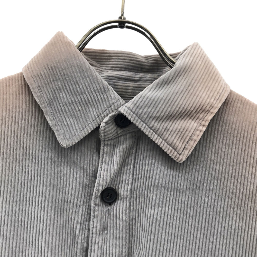 アクネスタジオ 染加工 コーデュロイジャケット 48 グレー系×オレンジ系 Acne Studios メンズ