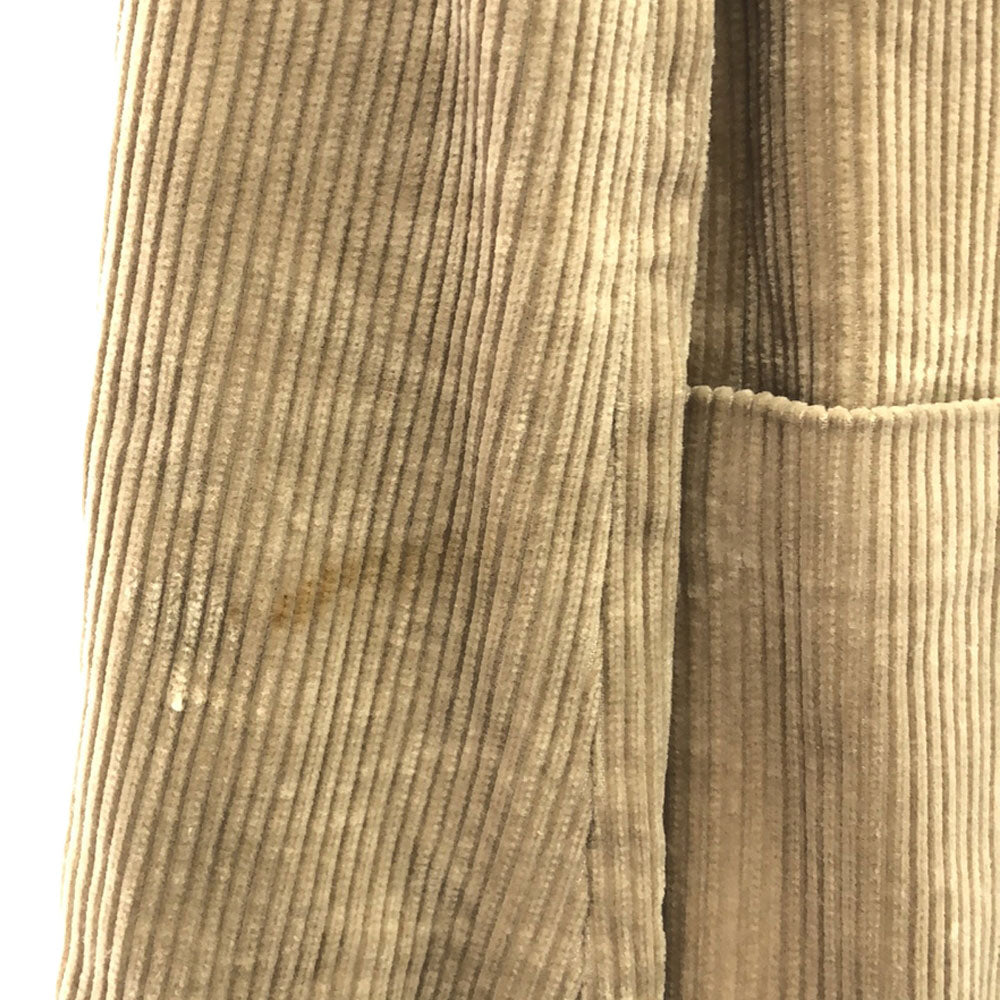 YVES SAINT LAURENT イヴサンローラン 90s コーデュロイ テーラードジャケット S ベージュ オールド レディース