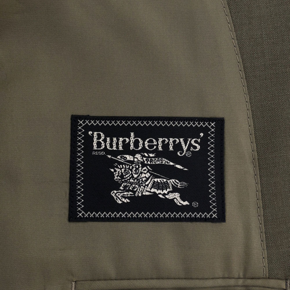 Burberrys バーバリーズ 90s ウール テーラードジャケット 94-82-175A6 カーキ オールド メンズ