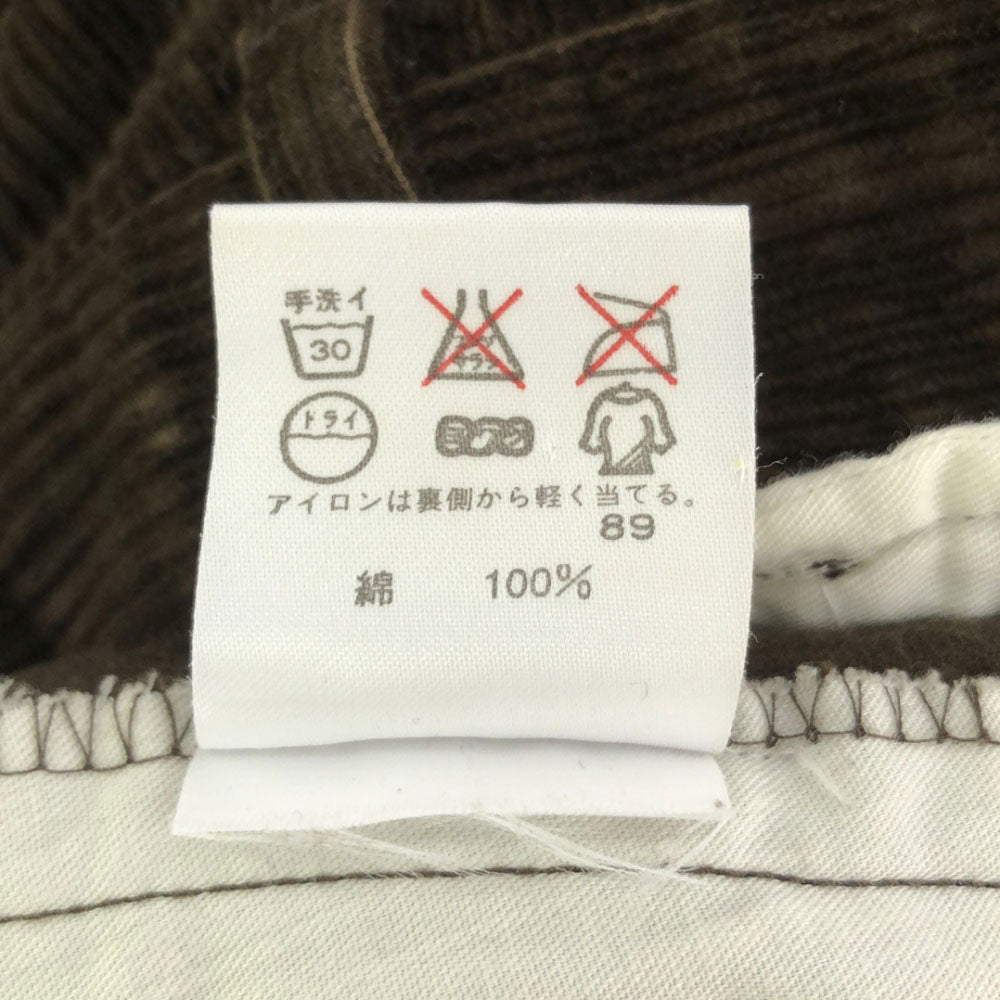 ラルフラルフローレン コーデュロイパンツ 7 ブラウン RALPH RALPH LAUREN レディース