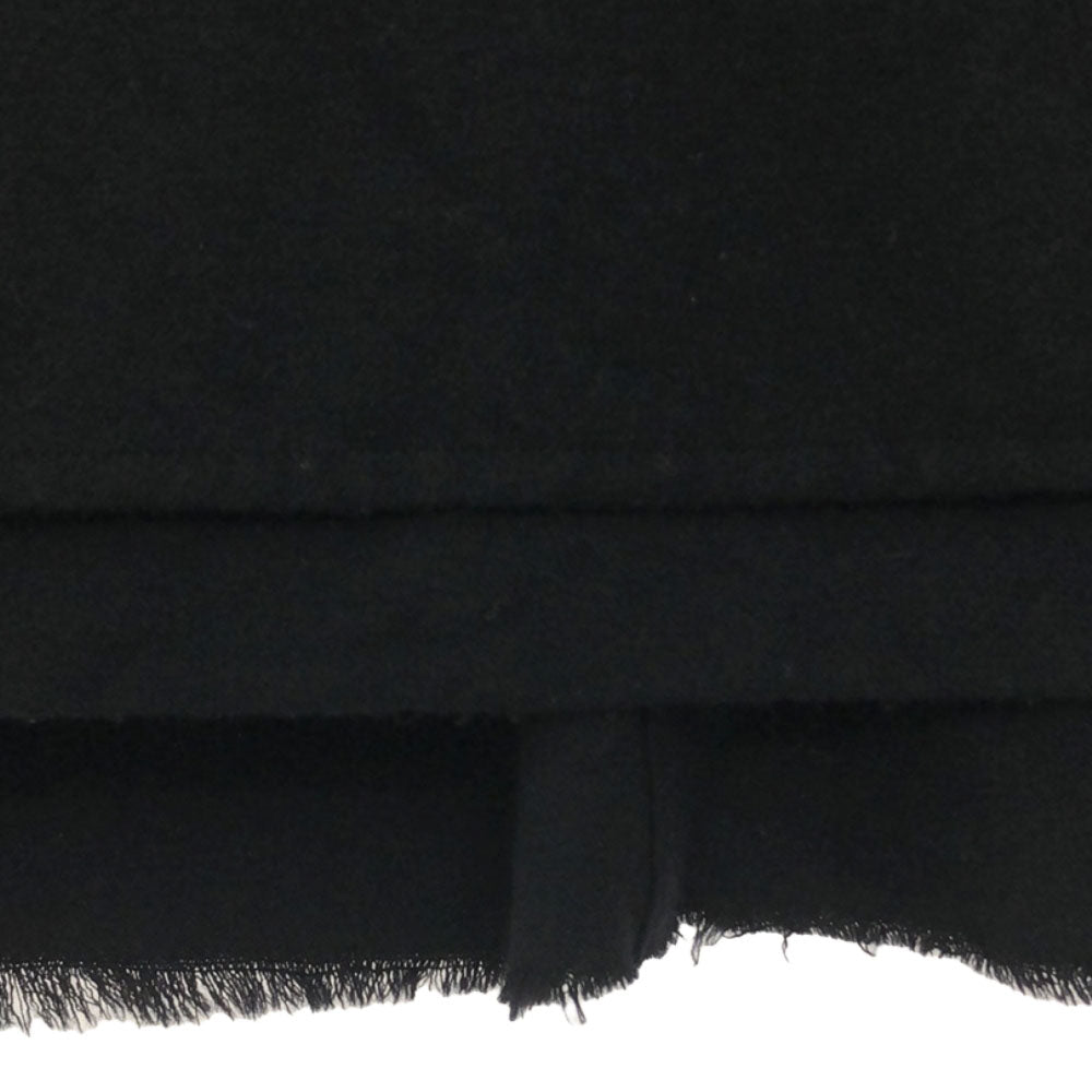 Y's ワイズ 90s 日本製 ウールブレンド ロングスカート 2 ブラック YOHJI YAMAMOTO バックジップ オールド ヴィンテージ レディース