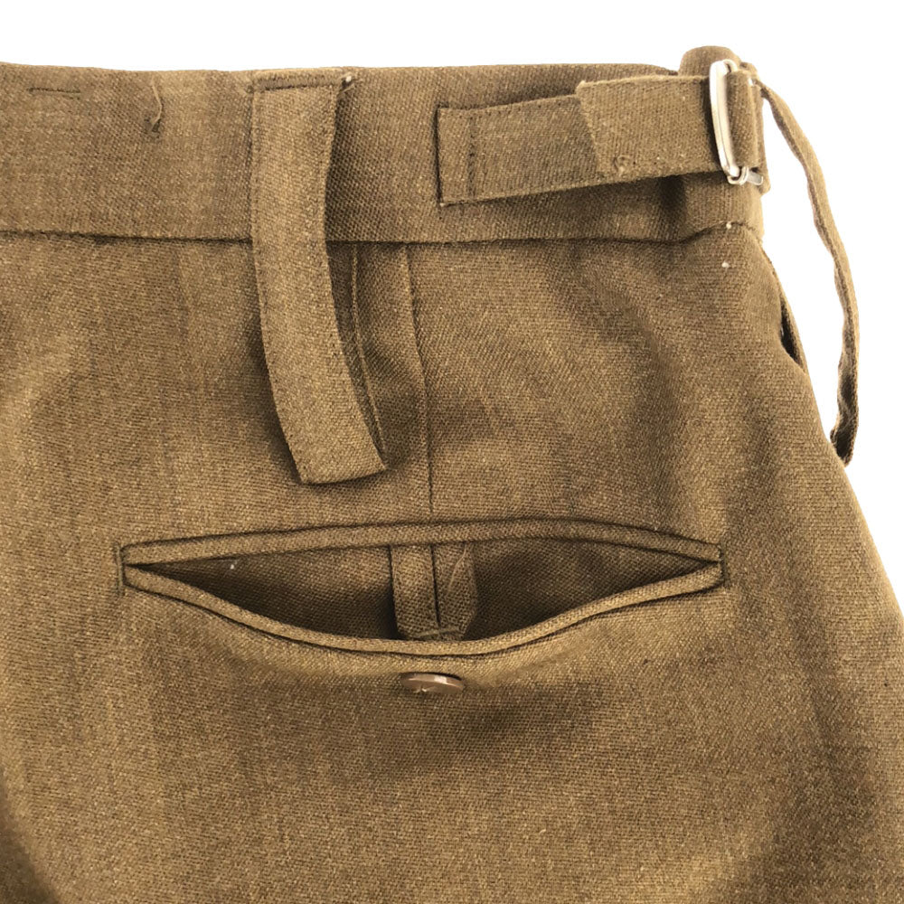British Army BARRACK DRESS ARMY ALL RANKS ブリティッシュアーミー ミリタリーパンツ 84 ブラウン オフィサーパンツ メンズ
