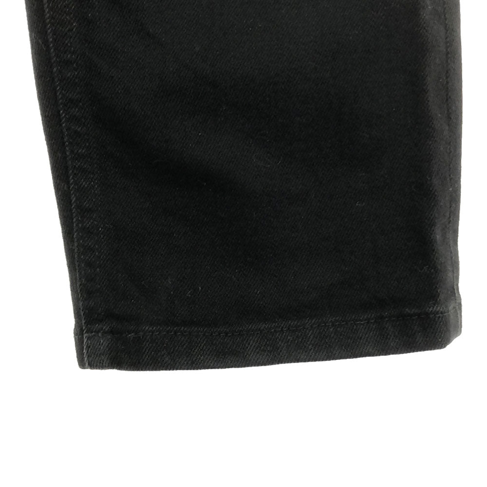 ユニクロ プラスジェイ ストレートデニムパンツ w29 ブラック UNIQLO +J ジルサンダー メンズ